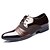 cheap Men&#039;s Oxfords-Men&#039;s Shoes Cowhide Spring / Summer / Fall Comfort / Formal Shoes Oxfords Walking Shoes Black / Brown / Party &amp; Evening