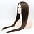 halpa Synteettiset trendikkäät peruukit-Synteettiset peruukit Suora Suora Peruukki Pitkä Hyvin pitkä Beige Synteettiset hiukset Naisten Ruskea