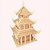 abordables Puzles 3D-Puzzles de Madera Edificio Famoso Arquitectura China Nivel profesional De madera 1 pcs Niños Chico Chica Juguet Regalo
