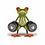 levne Nálepky na auto-ziqiao 3d žáby vodotěsný auto samolepka zábavný gekon automobily&amp;amp; motocykly obtisk nálepku