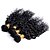 abordables Extensions cheveux colorés naturels-Cheveux Brésiliens Bouclé Tissages de cheveux humains 4 Pièces 0.4