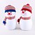 baratos Decorações de Natal-30cm / 12 &quot;boneca de natal boneco de neve presente da decoração pé brinquedo de pelúcia do presente do ano novo