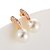 preiswerte Schmucksets-Damen Kristall Perlen Schmuck-Set Perlen, Diamantimitate Luxus, Europäisch, Modisch Einschließen Gold / Weiß Für Alltag