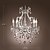 cheap Chandeliers-Traditional/Classic Candle Style Chandelier Uplight For Living Room Bedroom Dining Room 110-120V 220-240V Bulb Not Included