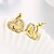 cheap Earrings-Women&#039;s Earrings Love Zircon Imitation Diamond Alloy Jewelry Wedding Party Daily Casual Sports Valentine