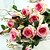 ieftine Flori Artificiale-1 ramură Mătase Trandafiri Față de masă flori Flori artificiale
