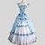 cheap Historical &amp; Vintage Costumes-Rococo Victorian Costume Women&#039;s Dress Party Costume Masquerade Vintage Cosplay Cotton Sleeveless Ankle Length Ball Gown Plus Size Customized