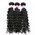 abordables Tissages cheveux naturels-Tissages de cheveux humains Cheveux Péruviens Ondulation profonde 3 Pièces tissages de cheveux