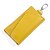 billige Wallets-Unisex Bags PU Leather Cowhide Key Holder Wallet Tri-fold Solid Colored Event / Party Office &amp; Career Light Brown Black Purple Yellow