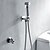 abordables Robinets pour bidet-Robinet de douche Ensemble - Autonettoyant contemporain / Moderne Chrome Jet de bidet tenu dans la main Soupape en laiton Bath Shower Mixer Taps / Mitigeur deux trous