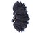 tanie Pasma z ludzkich włosów-Włosy mongolskie Klasyczny Kinky Curl Włosy naturalne 300 g Fale w naturalnym kolorze Ludzkie włosy wyplata Ludzkich włosów rozszerzeniach / 8A