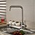 cheap Kitchen Faucets-Kitchen faucet - Single Handle One Hole Stainless Steel Standard Spout Vessel Contemporary / Art Deco / Retro / Modern Kitchen Taps