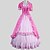 preiswerte Historische &amp; Vintage-Kostüme-Viktorianisch Mittelalterlich 18. Jahrhundert Urlaubskleid Kleid Party Kostüme Maskerade Damen Baumwolle Kostüm Vintage Cosplay Kurzarm Knöchel-Länge