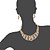 cheap Jewelry Sets-Women&#039;s Sapphire Crystal Citrine Jewelry Set Statement Necklace Earrings Rainbow Ladies Luxury Elegant Bohemian Indian Color Rhinestone Rose Gold Plated Imitation Diamond Earrings Jewelry Rainbow