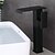 זול ברזים לחדר האמבטיה-חדר רחצה כיור ברז - קדם שטיפה / מפל מים / נפוץ ברונזה ששופשפה בשמן סט מרכזי שני חורי ידית אחת