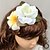 Χαμηλού Κόστους Κεφαλό Γάμου-σιφόν πλαστικά καλύμματα λουλουδιών κεφάλι κλασικό θηλυκό στυλ
