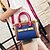 cheap Crossbody Bags-Women Shoulder Bag PU Casual White Black Blue Black/White