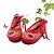 cheap Girls&#039; Shoes-Flats Spring Fall Mary Jane Light Up Shoes Fabric Casual Flat Heel Red