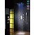 levne Sprchové baterie-Moderní Dešťová sprcha Široká baterie Včetne sprchové hlavice Termostatický LED Mosazný ventil Tři Rukojeti devět jamek Pochromovaný ,