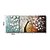 billige Abstrakte malerier-Hang malte oljemaleri Håndmalte Horisontell panoramautsikt Blomstret / Botanisk Moderne Inkluder indre ramme / Tre Paneler