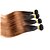 billige Ombre-weaves-3 Bundler Peruviansk hår Lige 10A Jomfruhår Nuance Menneskehår Vævninger Menneskehår Extensions / Ret