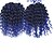 お買い得  かぎ針編みの髪-ブレイズヘア カール 前のループかぎ針編みの三つ編み / 人毛エクステンション 100％カネカロン髪 髪の三つ編み 日常