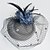 cheap Fascinators-Tulle / Feather / Net Fascinators / Hats / Birdcage Veils with 1 Wedding / Special Occasion Headpiece