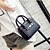 cheap Crossbody Bags-Women Shoulder Bag PU Casual White Black Blue Black/White