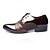 abordables Oxfords Homme-Homme Chaussures Cuir Printemps / Eté / Automne Confort / Chaussures formelles Oxfords Marche Noir / Marron / Soirée &amp; Evénement