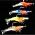 Недорогие Рыболовные блесны-4 pcs Мягкие приманки Рыболовная приманка Креветка Мягкие джеркбейтами Плавающий Bass Форель щука Морское рыболовство Пресноводная рыбалка Мягкие пластиковые