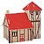cheap 3D Puzzles-Jigsaw Puzzles Wooden Puzzles Building Blocks DIY Toys Western-style Farmhouse 1 Wood Ivory Model &amp; Building Toy