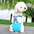 voordelige Hondenkleding-Kat Hond Broeken Puppy kleding Polka dot Winter Hondenkleding Puppy kleding Hondenoutfits Willekeurige kleur Kostuum voor Girl and Boy Dog Katoen XS S M L XL XXL