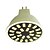 billige Lyspærer-6pcs 240-280lm GU5.3(MR16) LED-spotpærer G50 24LED LED perler SMD 5733 Dekorativ Varm hvit / Kjølig hvit 220V / 110V / 220-240V