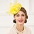 abordables Tocado de Boda-fascinators de la pluma del lino sombreros headpiece estilo femenino clásico