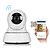 cheap Outdoor IP Network Cameras-SANNCE® Smart Wireless&amp;Wifi 720P 1MP IP Camera Surveillance P2P Two-Way Audio 60° Viewing Angle Camera Night Vision CCTV Camera Baby Monitor Support 64GB TF Card