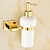 baratos Dispensadores de Sabonete-dispensador de sabão dispensador de mão de banheiro de latão contemporâneo garrafa montado na parede dourado 1 peça