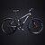 billige Cykler-Mountain Bikes Cykling 24 Speed 26 tommer (ca. 66cm) / 700CC EF-51-8 Dobbelt skivebremse Affjedringsgaffel Blød haleramme / Komplet ophæng Aluminium Aluminiumlegering