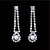 cheap Jewelry Sets-Women&#039;s Imitation Pearl Silver Plated Earrings Jewelry Silver For Wedding Party