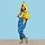 cheap Kigurumi Pajamas-Kigurumi Pajamas Mini Yellow Men Onesie Pajamas Costume Polar Fleece Yellow Cosplay For Kid&#039;s Animal Sleepwear Cartoon Halloween Festival
