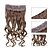 cheap Clip in Extensions-5 Clips Wavy 12/613 Synthetic Hair Clip In Hair Extensions For Ladies more colors available