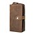 cheap Wallets-Men Women Bags Cowhide Wallet for Casual All Seasons Brown