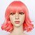 cheap Synthetic Trendy Wigs-Synthetic Wig Body Wave Body Wave Wig Pink Pink Synthetic Hair Women&#039;s Pink