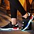 cheap Women&#039;s Athletic Shoes-Unisex Shoes Tulle Spring / Summer / Fall Comfort / Novelty / Light Up Shoes Athletic Shoes Flat Heel Round Toe Lace-up / LED White / Black