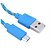 abordables Câbles et chargeurs-Micro USB Câble 2m-2.99m / 6.7ft-9.7ft Plastique Adaptateur de câble USB Pour Samsung