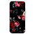 זול מגנים לטלפון &amp; מגני מסך-מגן עבור Apple iPhone X / iPhone 8 Plus / iPhone 8 תבנית כיסוי אחורי פרח רך TPU