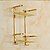 cheap Shower Caddy-Bathroom Shelf Contemporary Brass 1 pc - Hotel bath