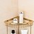 cheap Shower Caddy-Bathroom Shelf Contemporary Brass 1 pc - Hotel bath