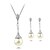 cheap Jewelry Sets-Jewelry 1 Necklace 1 Pair of Earrings Pearl Daily Pearl 1set Women Gold Silver Wedding Gifts