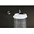 billige Bruserarmaturer-Brusehaner - Moderne / Art Deco / Retro Krom Vægmonteret Keramik Ventil Bath Shower Mixer Taps / A Klasse ABS Plastik / Enkelt håndtag Et Hul