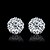 cheap Earrings-Women&#039;s AAA Cubic Zirconia Stud Earrings Zircon Earrings Jewelry Silver / Gold For Wedding